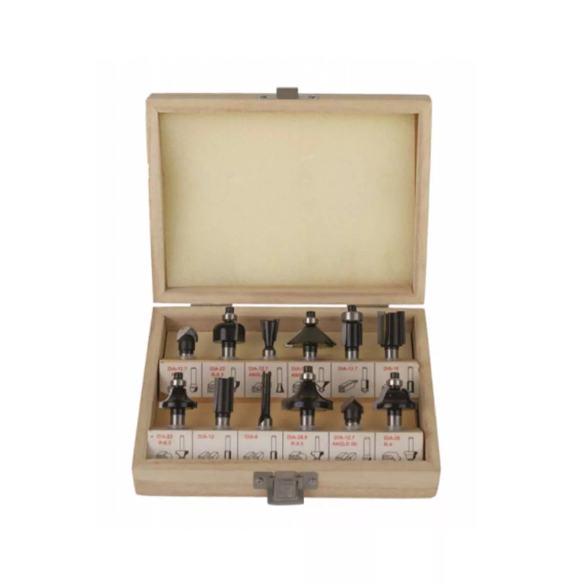 ФРЕЗЕРИ ЗА ОБЕРФРЕЗА  HOTECHE - 12 БРОЯ,  Ф 8,  42859