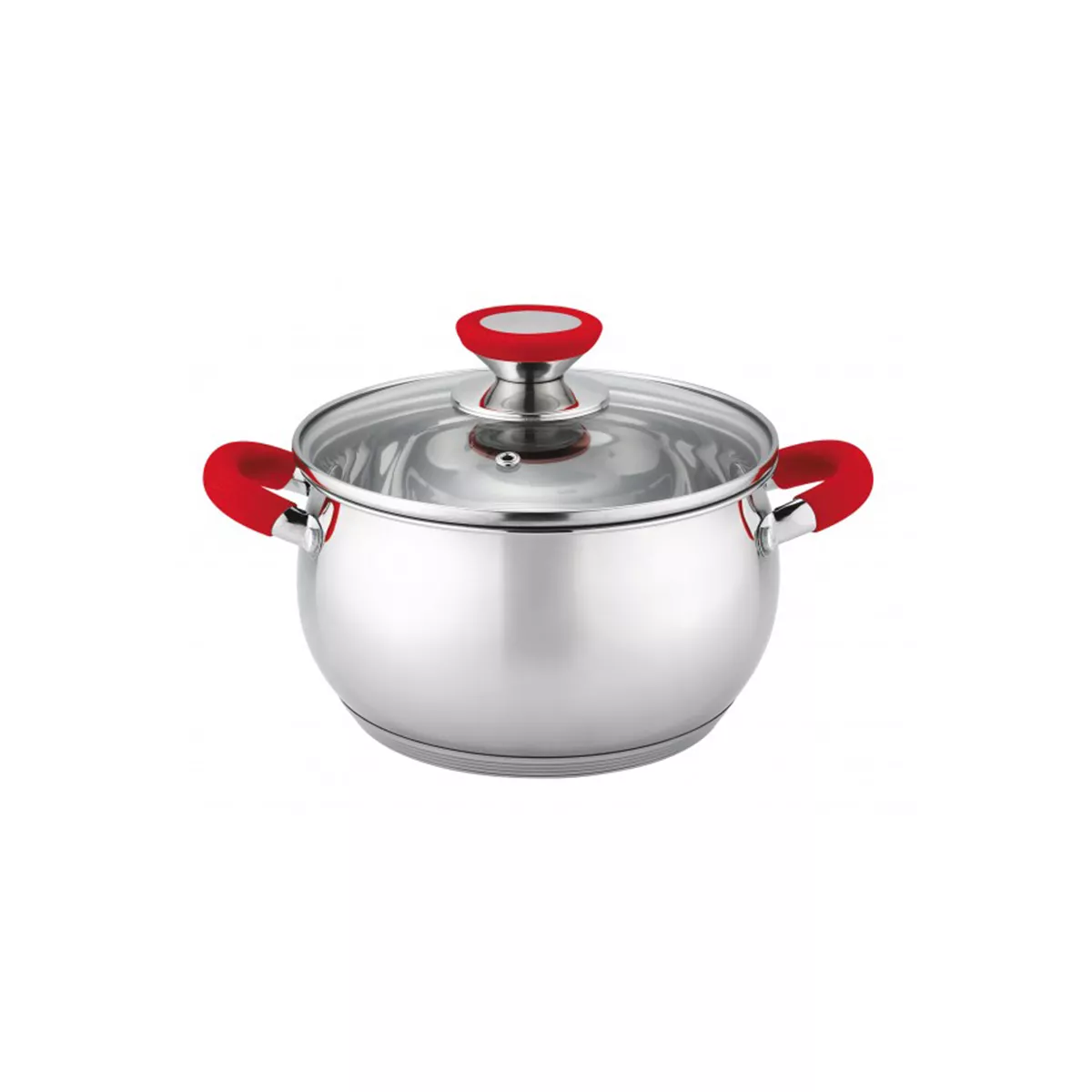 ТЕНДЖЕРА VOLTZ OV51210N20 20СМ/3,5Л ЧЕРВЕНИ ДР.НЕРЪЖ.СТОМАНА