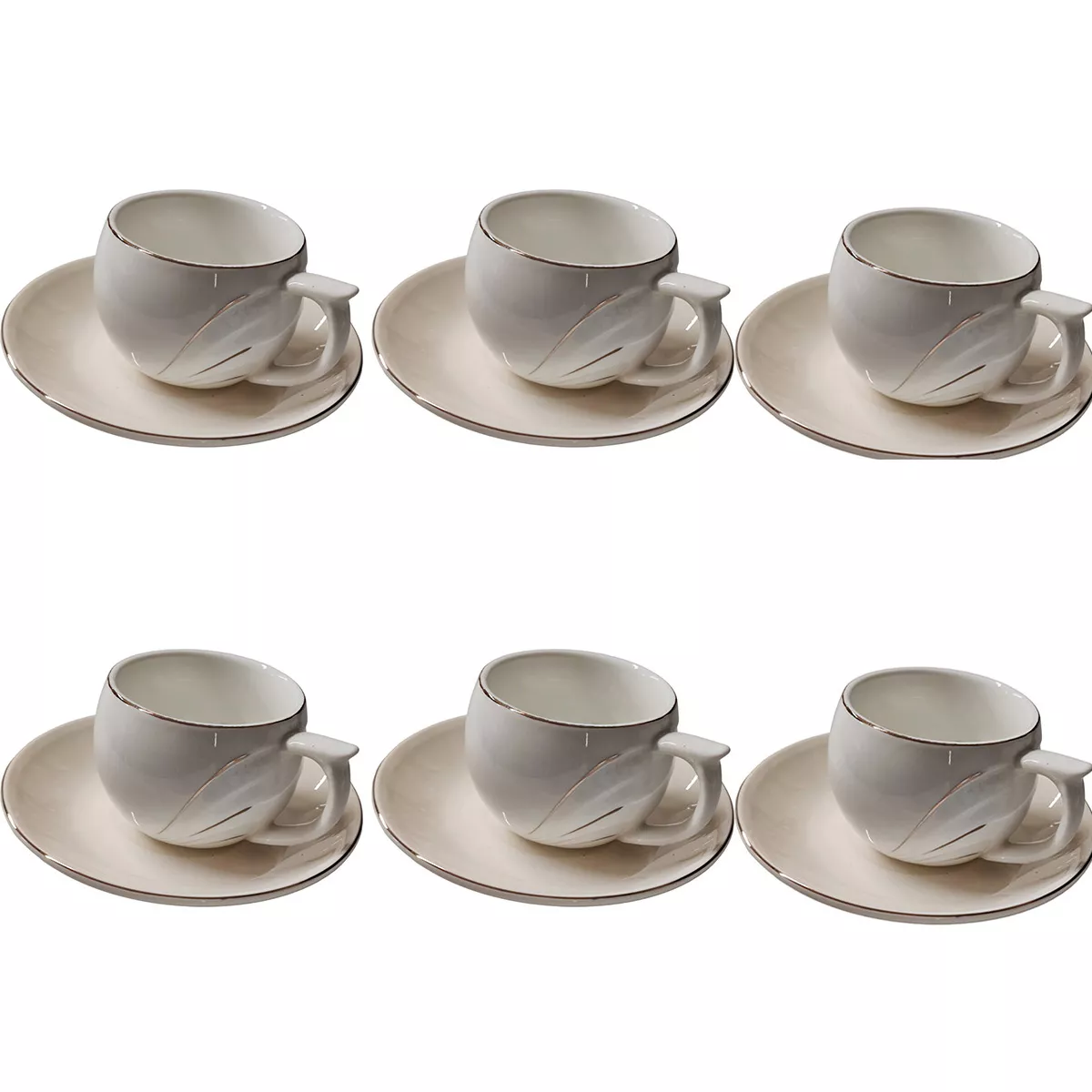 СЕРВИЗ ЗА КАПУЧИНО С КРЪГЛА ЧИНИЙКА 12Ч./ И02-14263