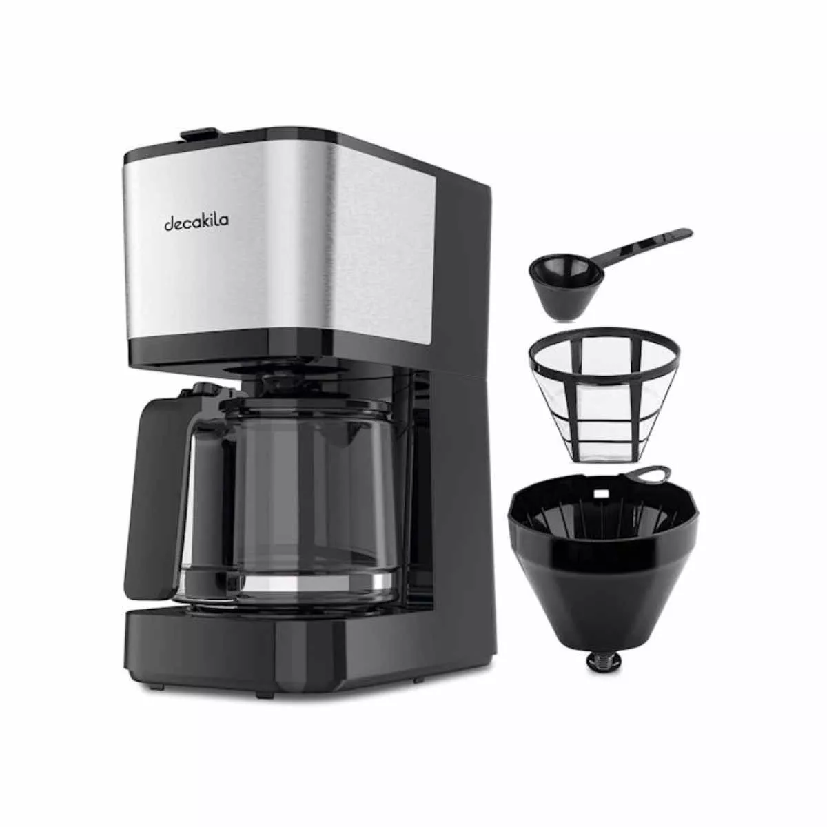 КАФЕМАШИНА DECAKILA 1.25Л.,750W, ЧЕРНА/ KECF004B