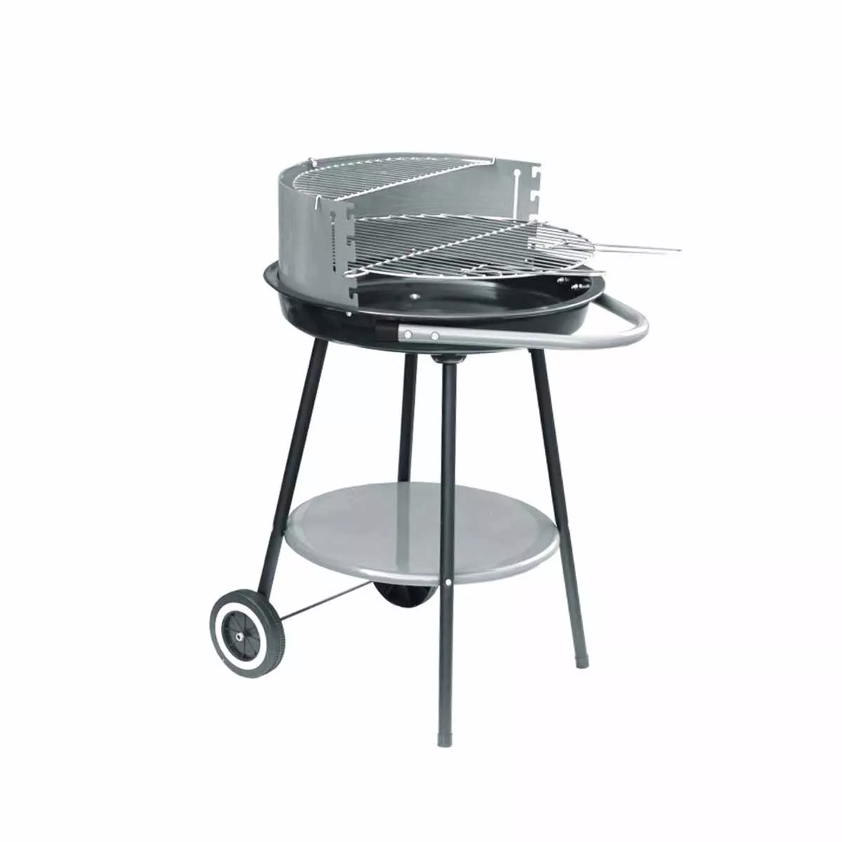 БАРБЕКЮ ЗА ВЪГЛИЩА ZIEL GRILL A-R18 46СМ СИВО 3530508