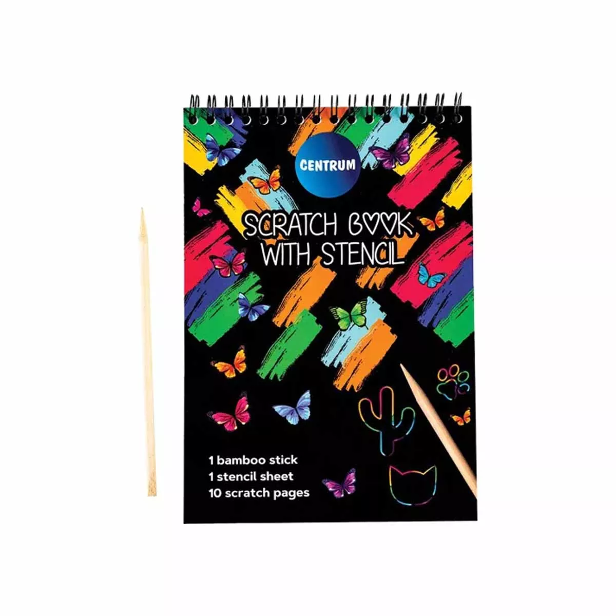 БЛОК СКРЕЧ CENTRUM 140/200 + ШАБЛОН 42741