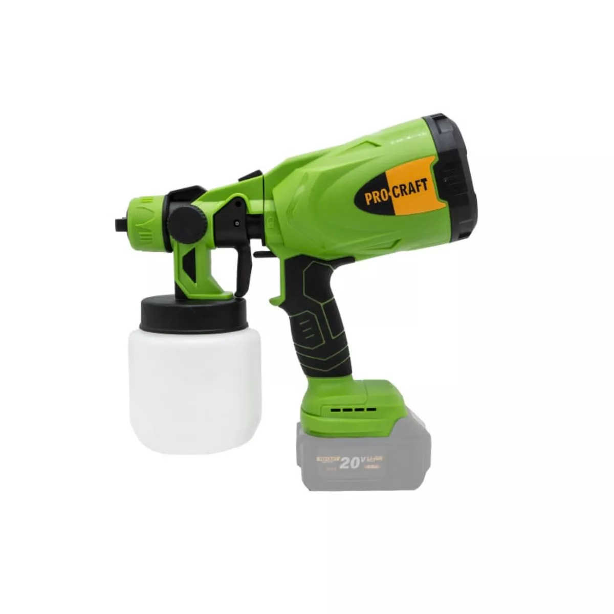 АКУМУЛАТОРЕН ПИСТОЛЕТ ЗА БОЯДИСВАНЕ PROCRAFT PSE20
