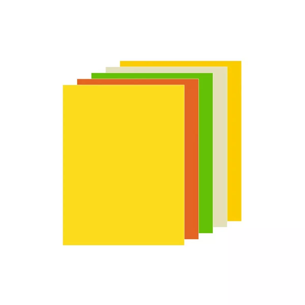 КАРТОН ЦВЕТЕН  АСОРТИ А4 160ГР 5*25Л НАСИТЕН 6437