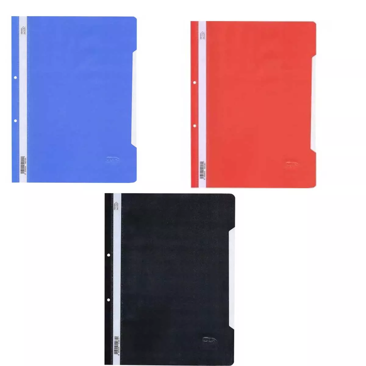 ПАПКА PVC С ПЕРФОРАЦИЯ  GRAFOS COLOR 42504/42507/42514