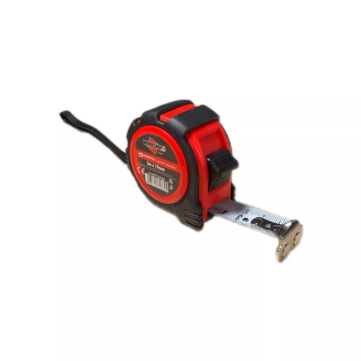 РОЛЕТКА С МАГН. НАКРАЙНИК 3М*19ММ COMPACT WORKSHOP W57153168