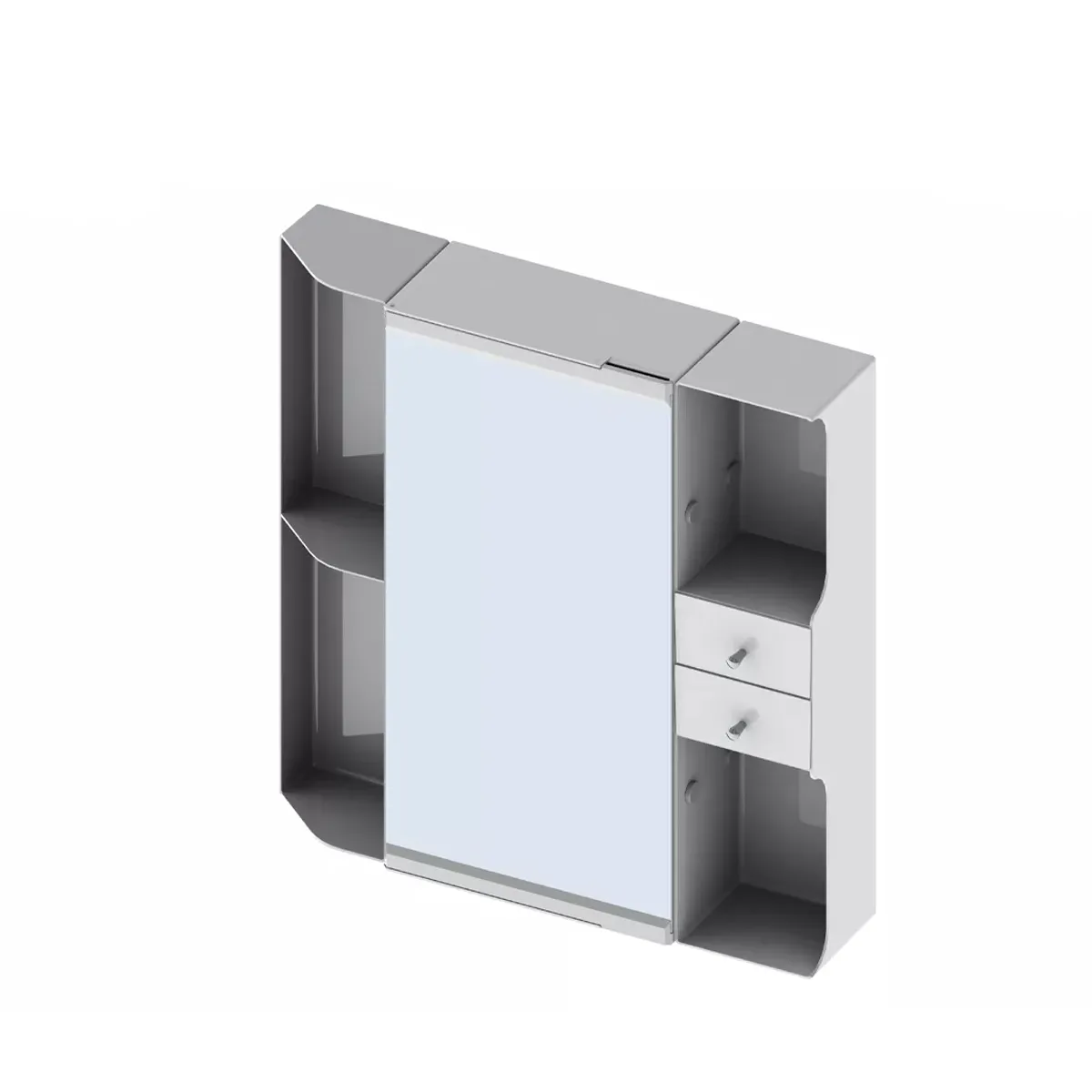 ШКАФ ЗА БАНЯ + 2 ЪГЪЛА С ЧЕКМЕДЖЕ - 03515