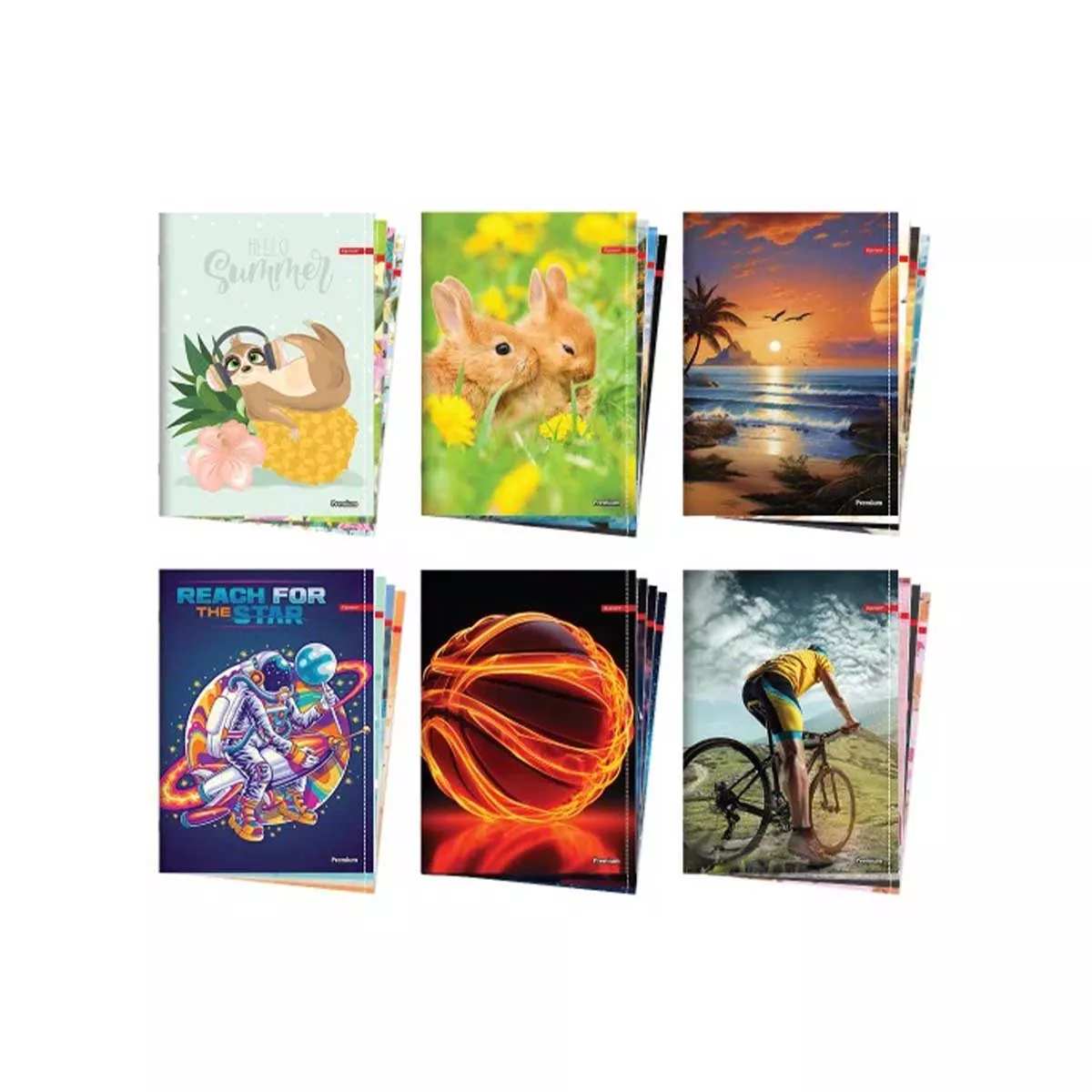 ТЕТРАДКА А4 ILIJANUM PREMIUM MK 52Л 45625