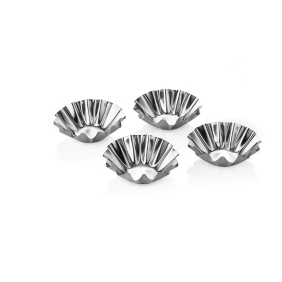 ФОРМИ ЗА МЪФИНИ МЕТАЛНИ 4 БР. / И106040