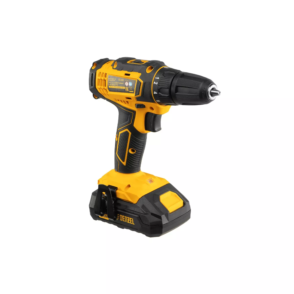 ВИНТОВЕРТ АКУМУЛАТОРЕН CDL-18-02BM, 18V, 2 БАТЕРИИ DENZEL/ 261167