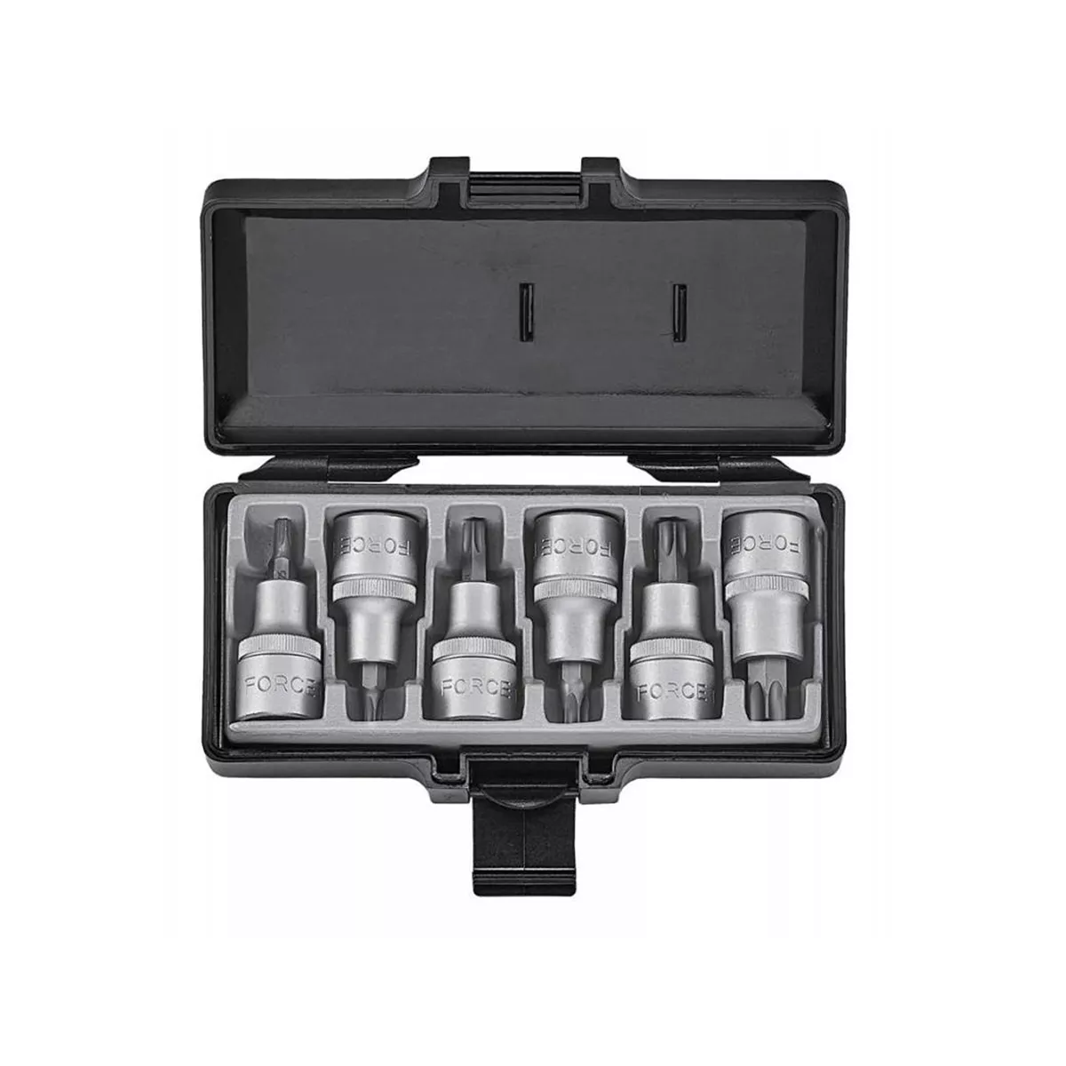 ВЛОЖКИ 1/2'' НАКРАЙНИК TORX  T25-T55 КОМПЛЕКТ 6 БРОЯ 4062 67066