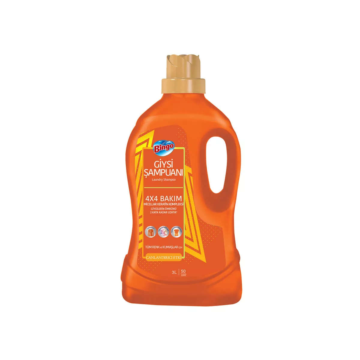 БИНГО ТЕЧЕН 3Л COLOR SHINE ОРАНЖЕВ