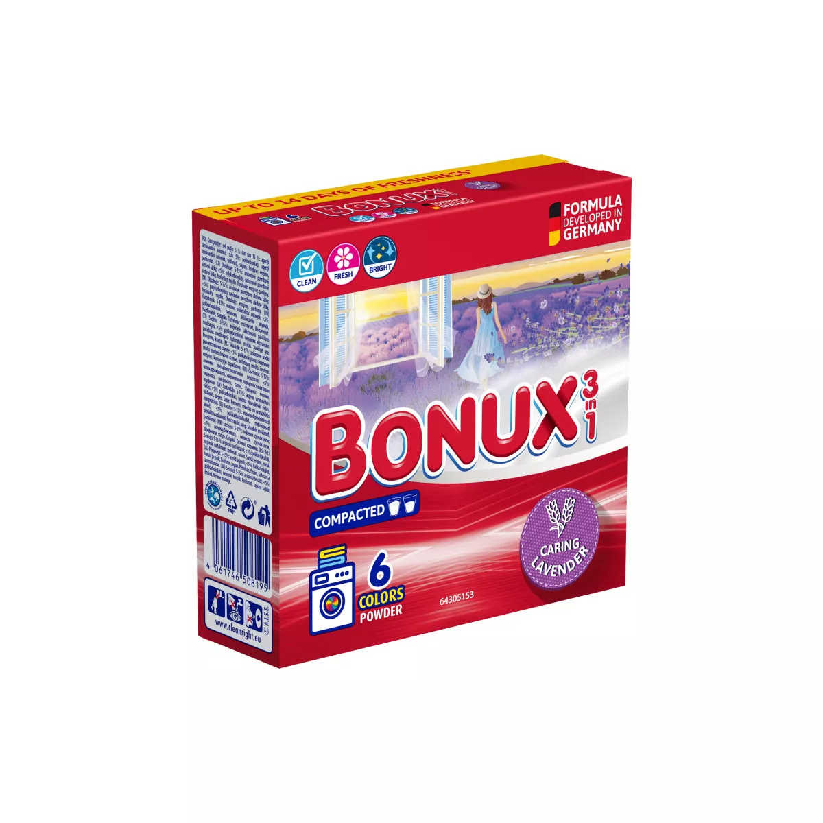 ПРАХ ЗА ПРАНЕ БОНУКС ЛАВАНДУЛА 6ПР 14/8/11 1100026610