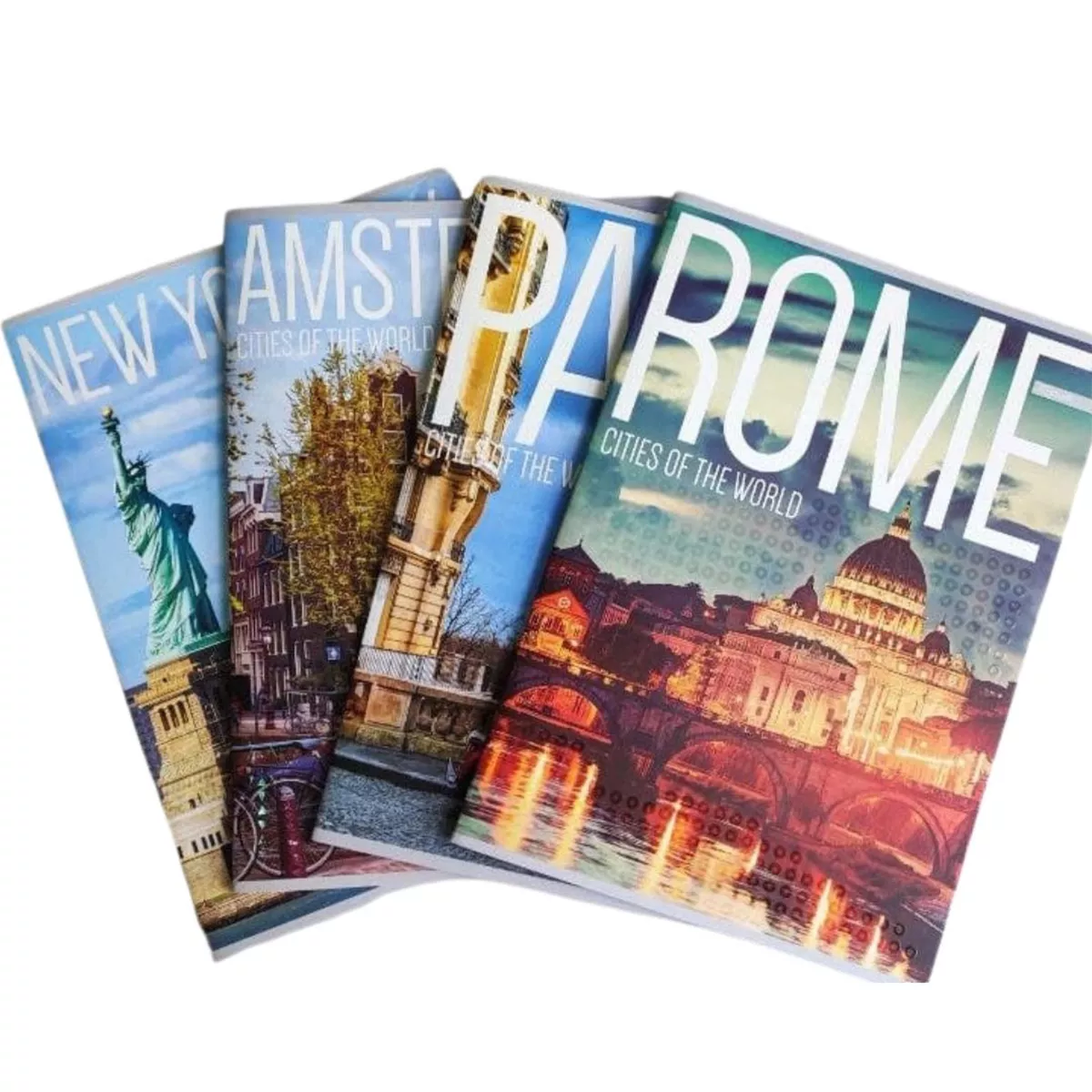 ТЕТРАДКА А5 CITIES OF THE WORLD  MK 52Л./  45648