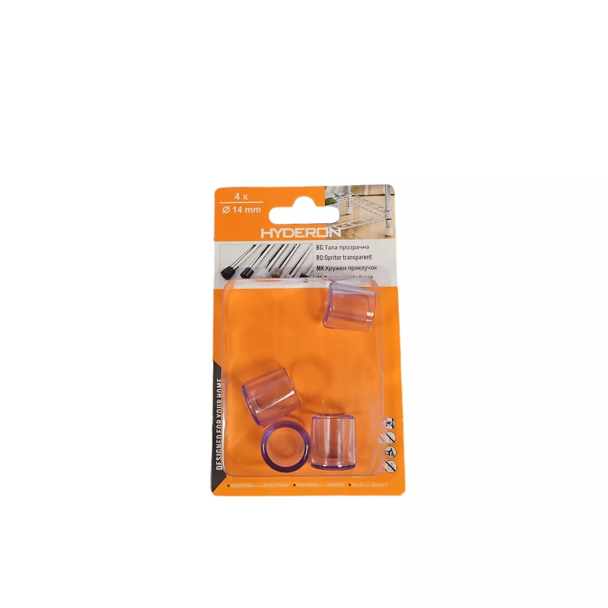 ТАПА ПРОЗР.VTP-14 14MM 4БР 75045