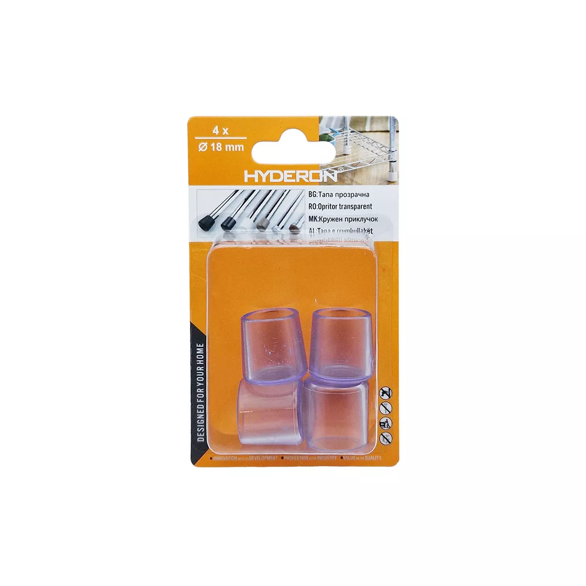 ТАПА ПРОЗР.VTP-18 18MM 4БР 75047