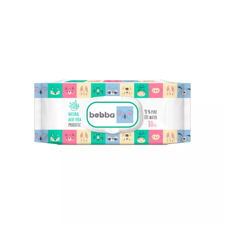 МОКРИ КЪРПИ СИЛКЛАЙН 80БР. БЕБА АЛОЕ КАПАК-1352