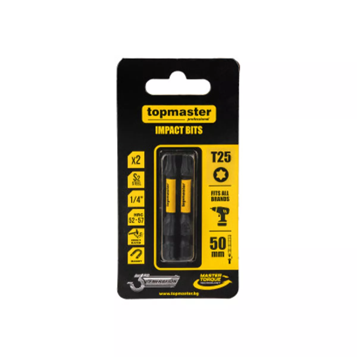 НАКРАЙНИЦИ УДАРНИ 50ММ. TX25 2БР. TMP-338738