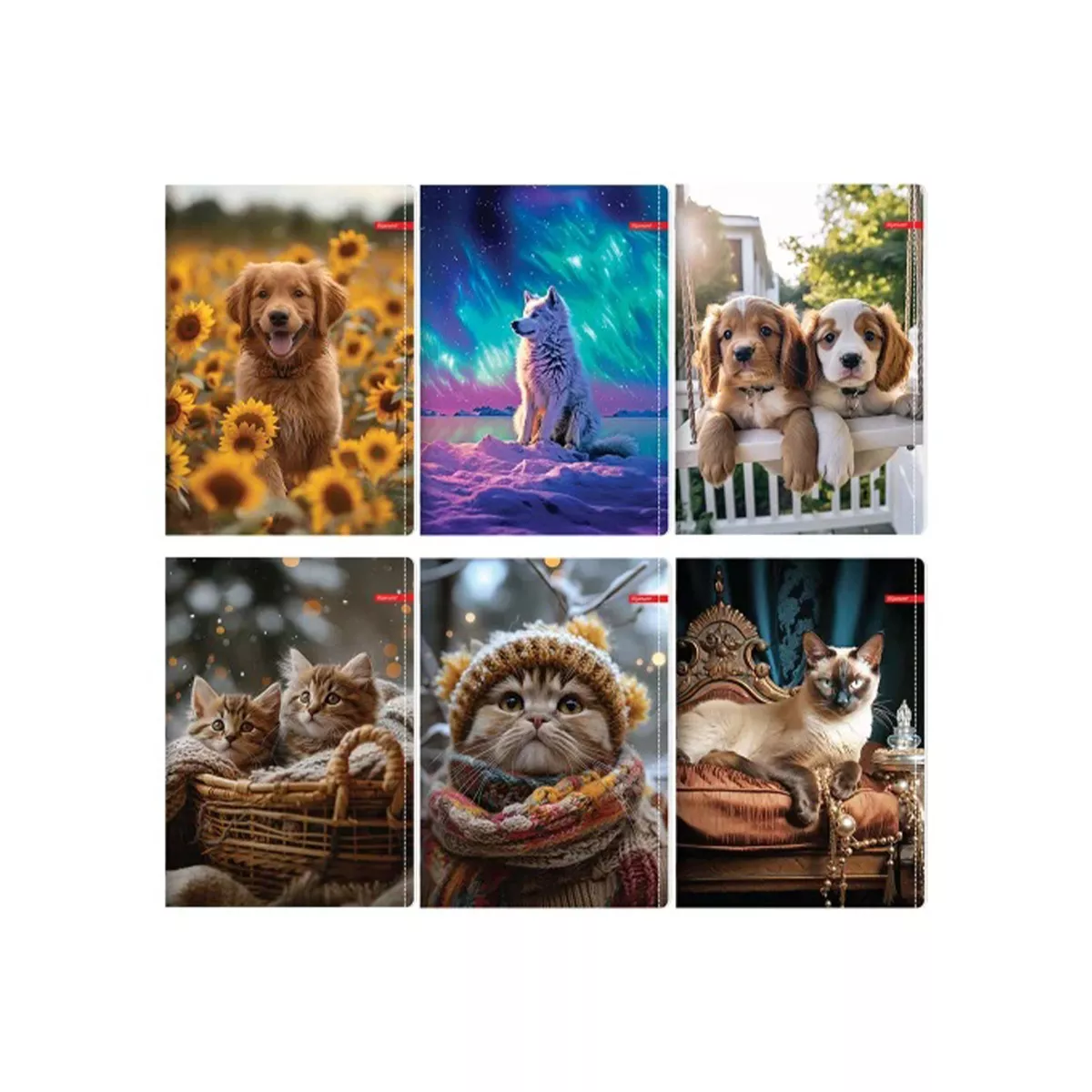 ТЕТРАДКА А5 ILIJANUM PETS UV MK 52Л 46401