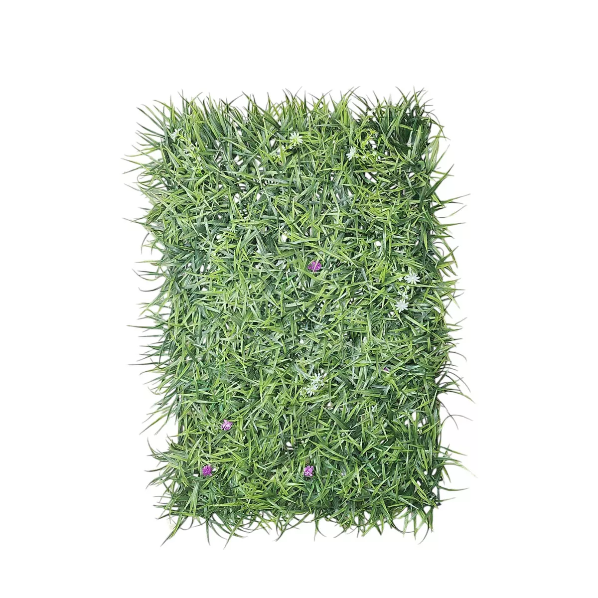 ИЗКУСТВЕНО ПАНО - ТРЕВА С ЦВЕТЯ ЛИЛАВИ 40/60СМ./ И02-18622/2