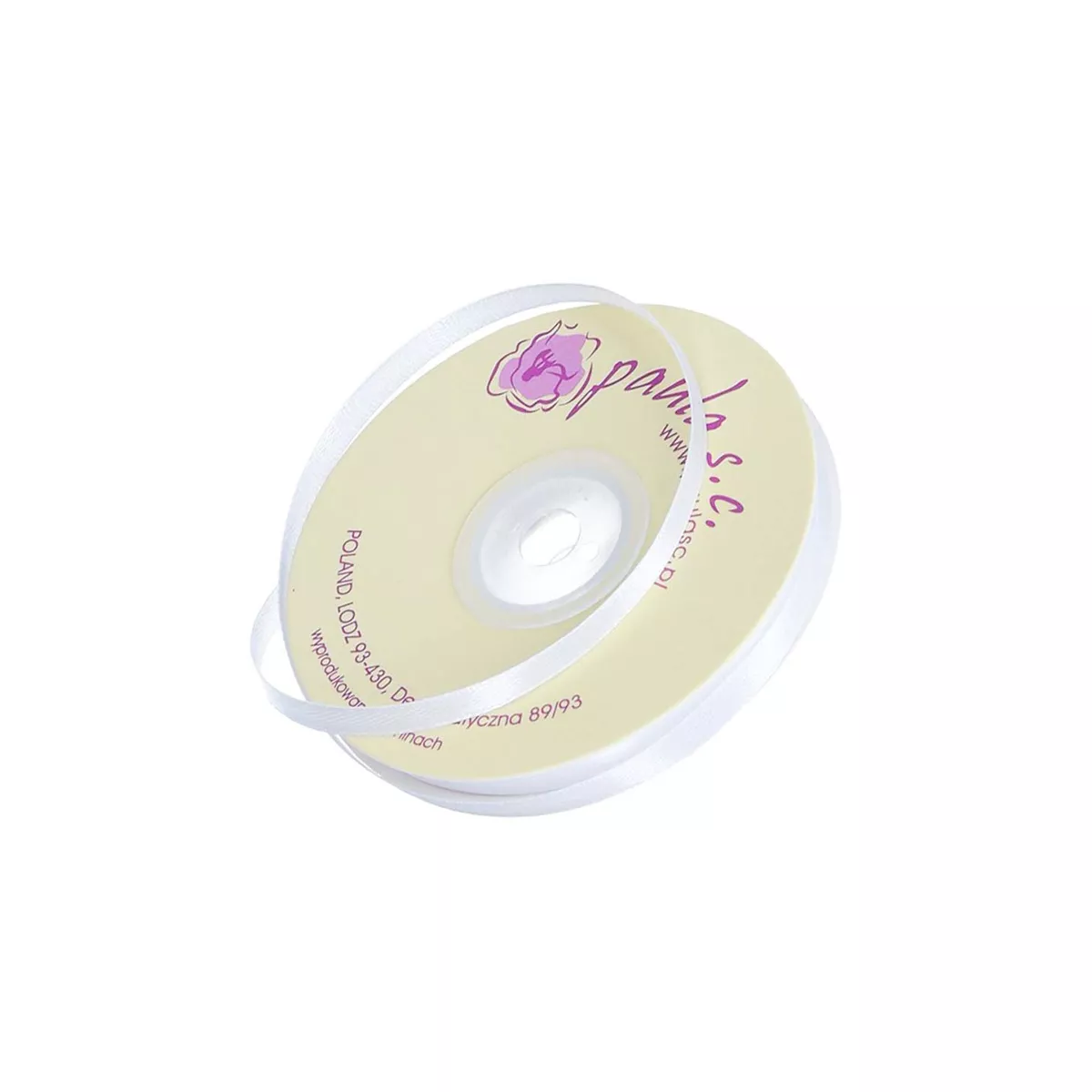 ЛЕНТА САТЕН БЯЛА WS7052-1