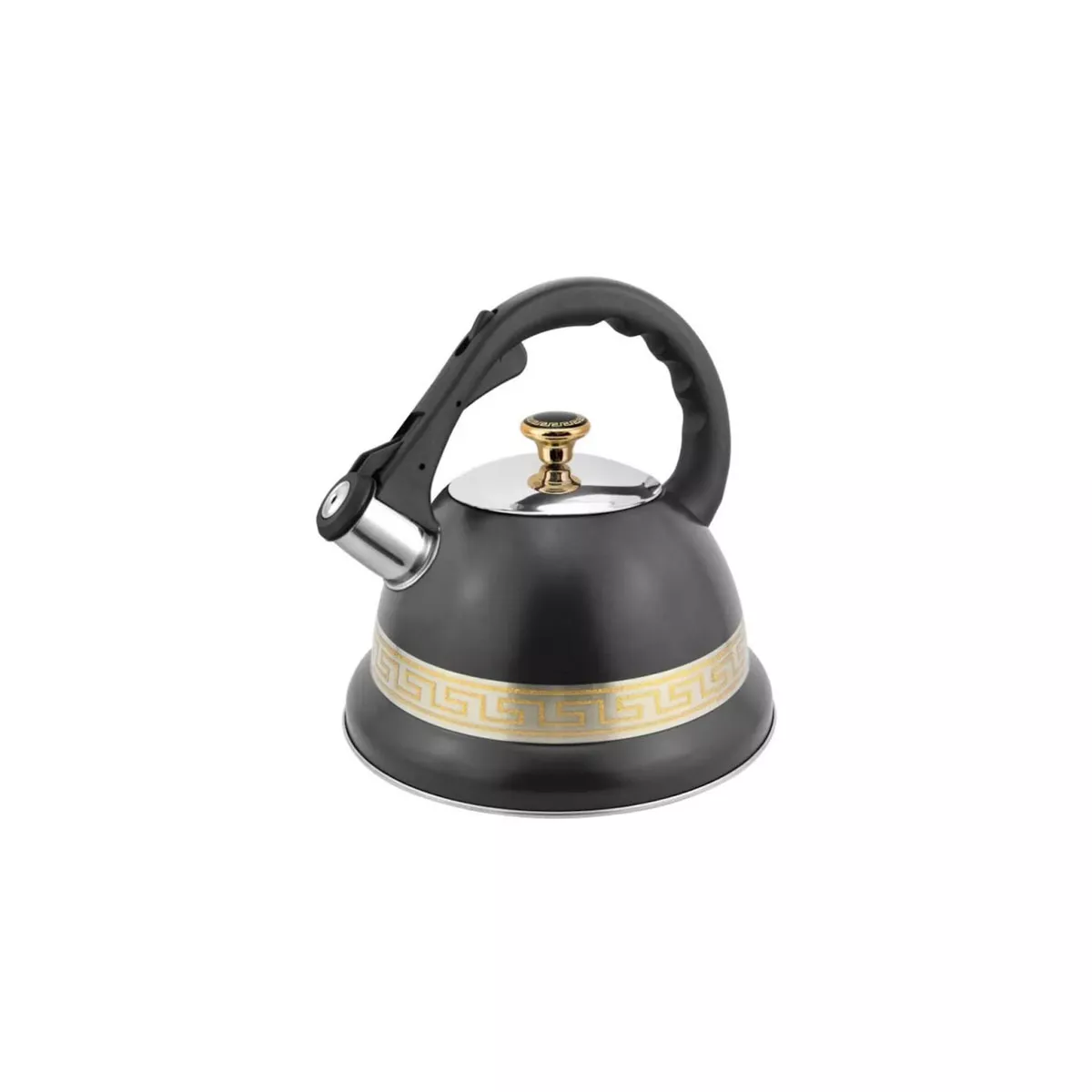 ЧАЙНИК С ЦЕДКА HAUSROLAND HR760-4 3,5Л ЧЕРЕН НЕРЪЖДАЕМА