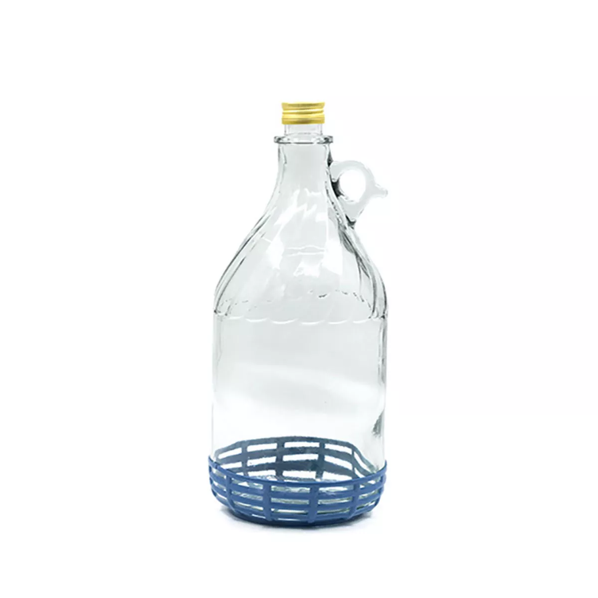 ДАМАДЖАНА С КОШ И ДРЪЖКА 3Л. С МЕТАЛНА КАПАЧКА/ 44330