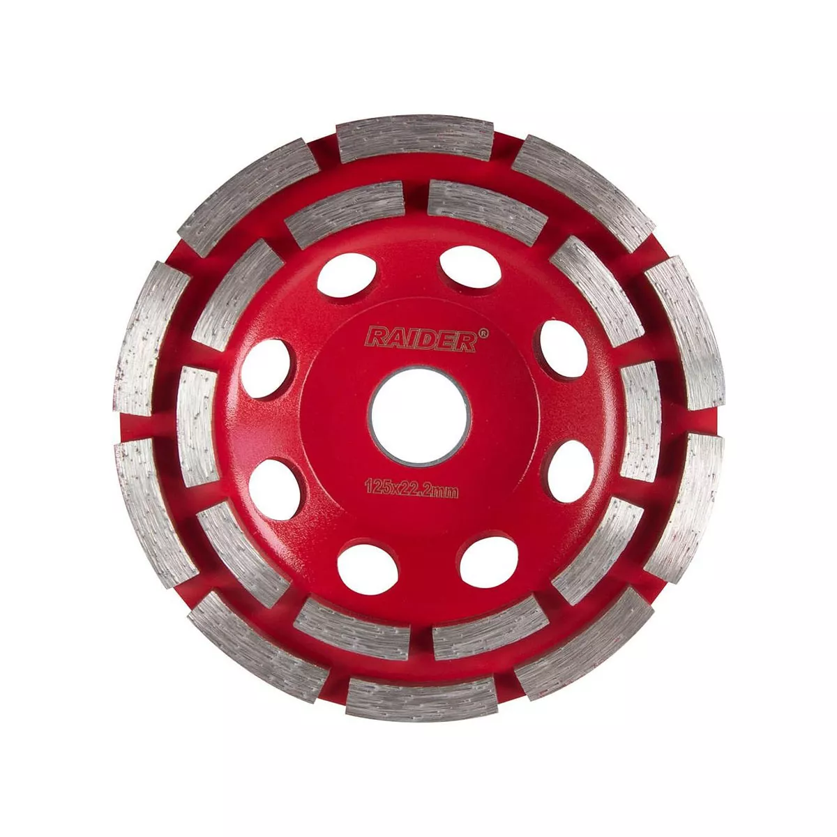 ДИСК ЗА ШЛАЙФАНЕ  ДИАМАНТЕН  125*22,2ММ LONG LIFE 209933