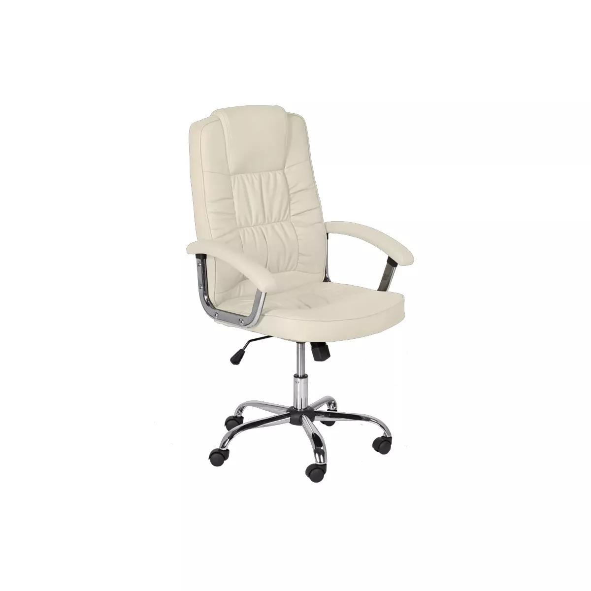 ПРЕЗИДЕНТСКИ ОФИС СТОЛ CARMEN 6081 - КРЕМ