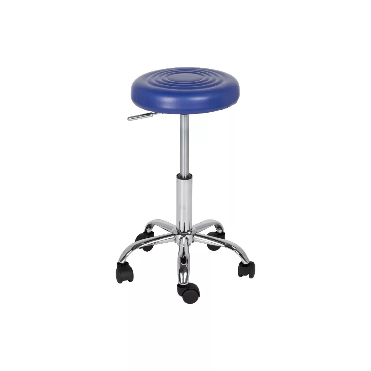 ТАБУРЕТКА С КОЛЕЛЦА CARMEN 3075 - СИН