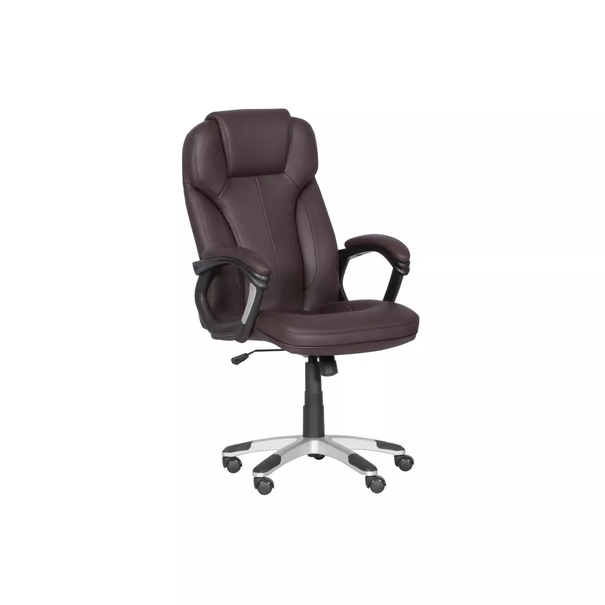 ПРЕЗИДЕНТСКИ ОФИС СТОЛ CARMEN 6514 - ТЪМНОКАФЯВ