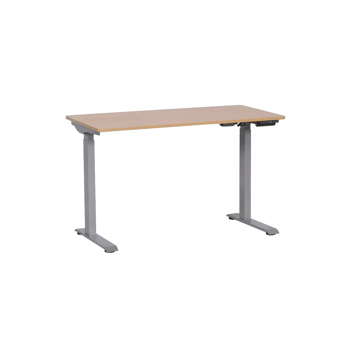 ЕРГОНОМИЧНО БЮРО С РЕГУЛИРАНЕ НА ВИСОЧИНАТА CARMEN CR-119 БУК-СИВ