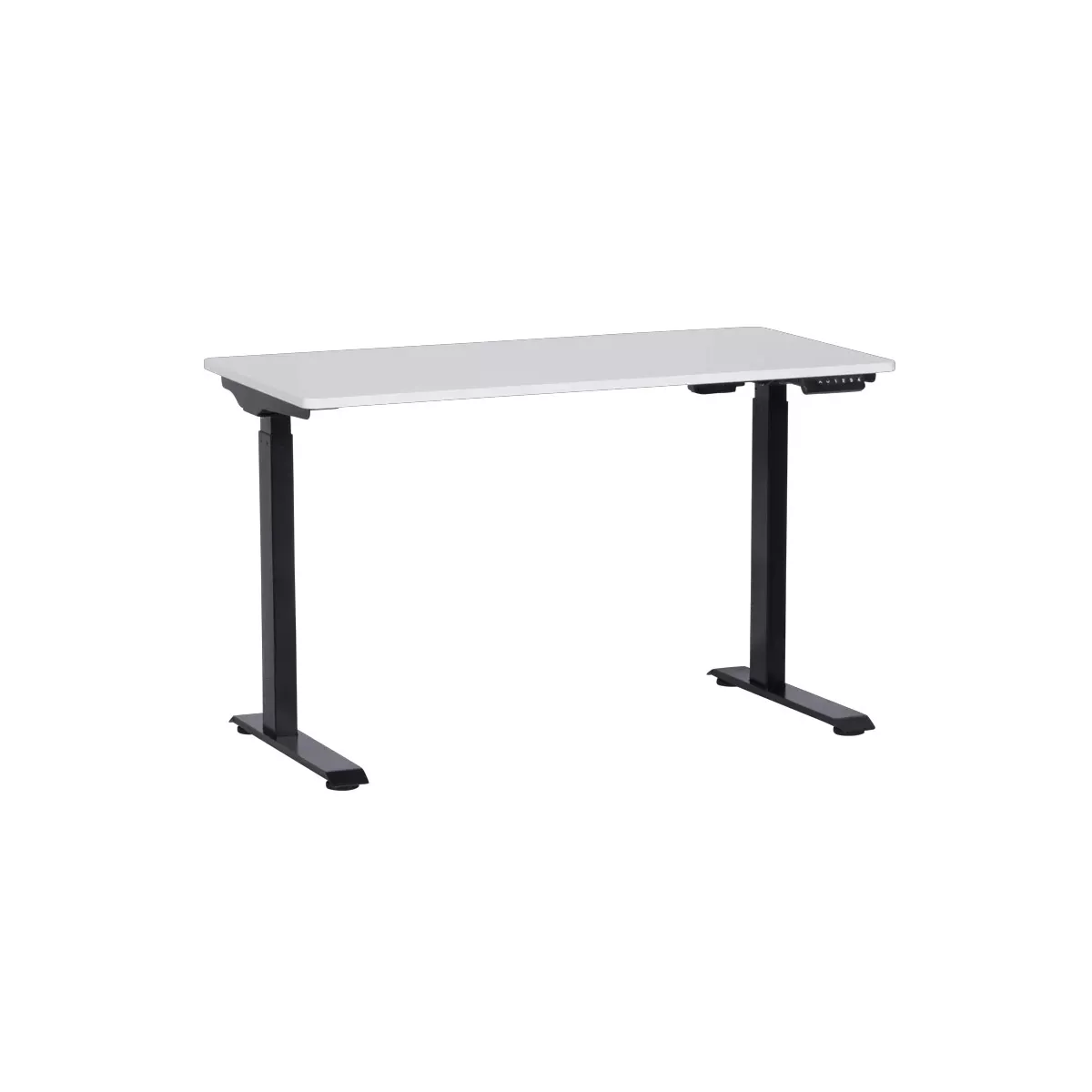 ЕРГОНОМИЧНО БЮРО С РЕГУЛИРАНЕ НА ВИСОЧИНАТА CARMEN CR-119 БЯЛ - ЧЕРЕН