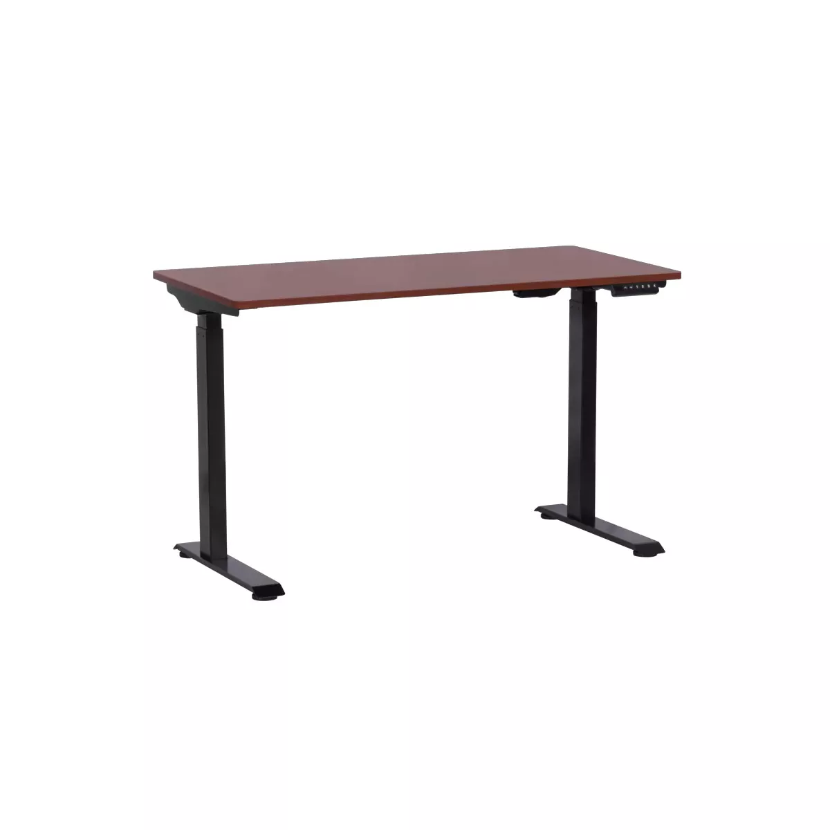 ЕРГОНОМИЧНО БЮРО С РЕГУЛИРАНЕ НА ВИСОЧИНАТА CARMEN CR-119 МАХАГОН - ЧЕРЕН