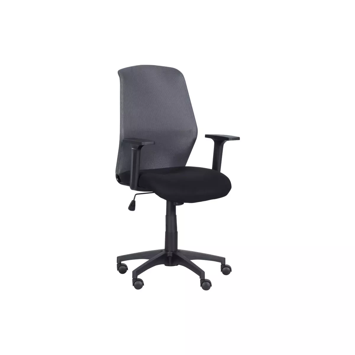 РАБОТЕН ОФИС СТОЛ CARMEN 7047 СИВ-ЧЕРЕН