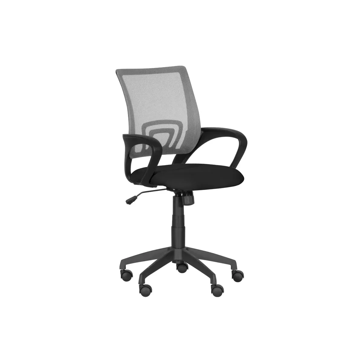 РАБОТЕН ОФИС СТОЛ CARMEN 7050 - СИВ - ЧЕРЕН