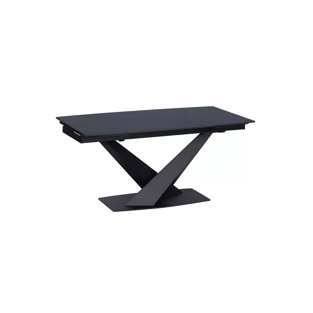 РАЗТЕГАТЕЛНА ТРАПЕЗНА МАСА PLOCK - ЧЕРНА