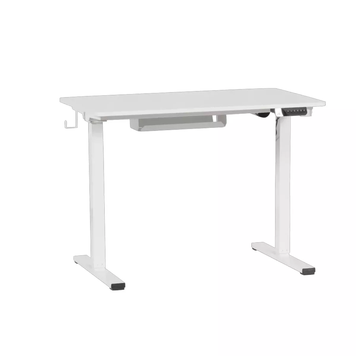 ЕРГОНОМИЧНО РЕГУЛИРУЕМО БЮРО CARMEN CR-4024 - БЯЛ