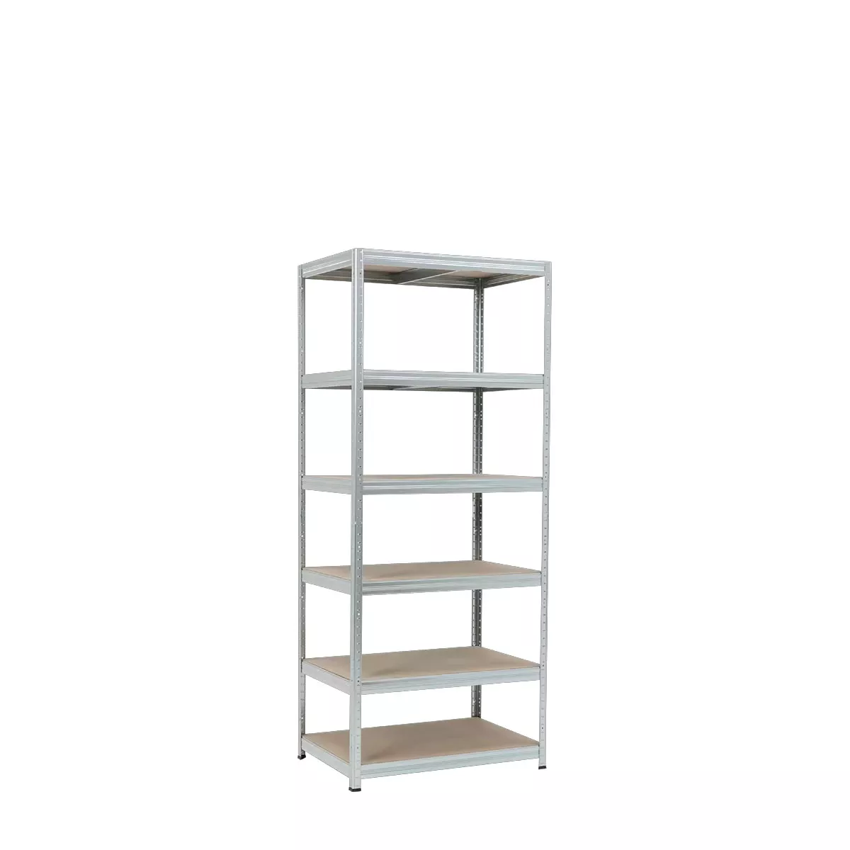 МЕТАЛЕН СТЕЛАЖ STAR 213X90X60 CM, ДО 250 КГ НА РАФТ - ЦИНК