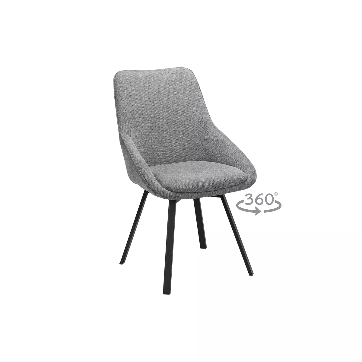 ТРАПЕЗЕН СТОЛ WIGAN - СИВ BF 5