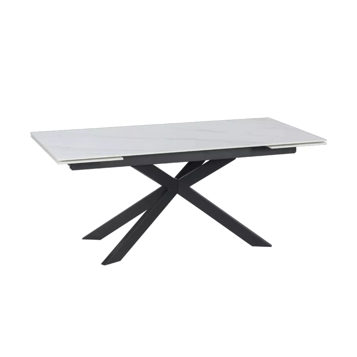 РАЗТЕГАТЕЛНА ТАПЕЗНА МАСА ELK - БЯЛА