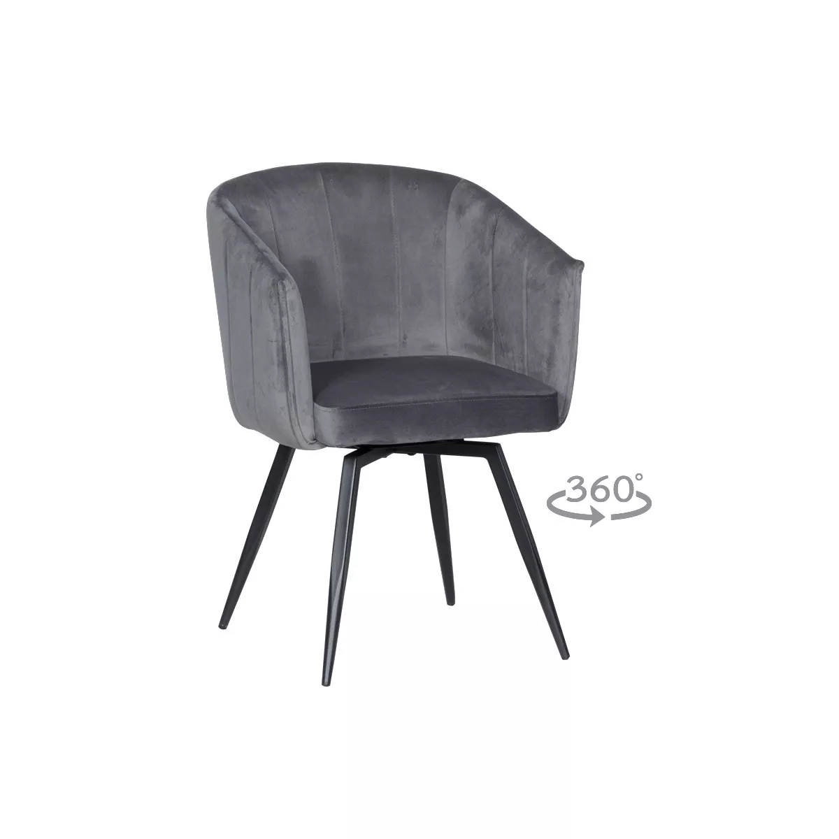 ТРАПЕЗЕН СТОЛ VENICE - ГРАФИТ