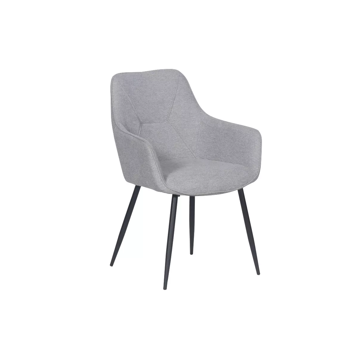 ТРАПЕЗЕН СТОЛ BARNET - СИВ СМ