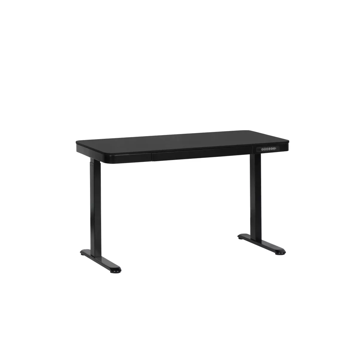 ЕРГОНОМИЧНО РЕГУЛИРУЕМО БЮРО CARMEN CR-118 E - 150 CM - ЧЕРНО