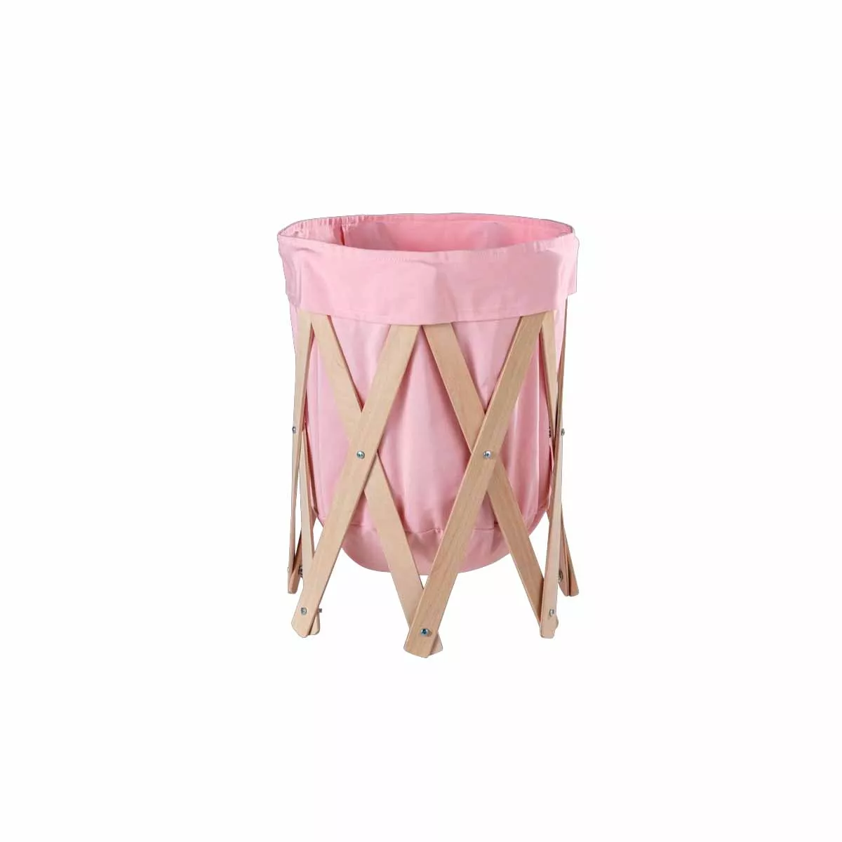 КОШ ЗА ИГРАЧКИ WOODBA - РОЗОВ