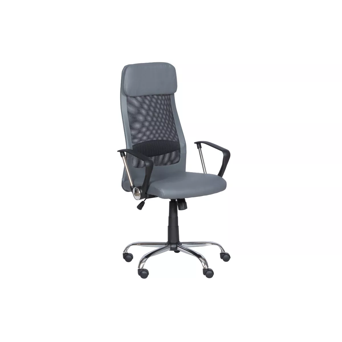 ПРЕЗИДЕНТСКИ ОФИС СТОЛ CARMEN 6184 M - СИВ