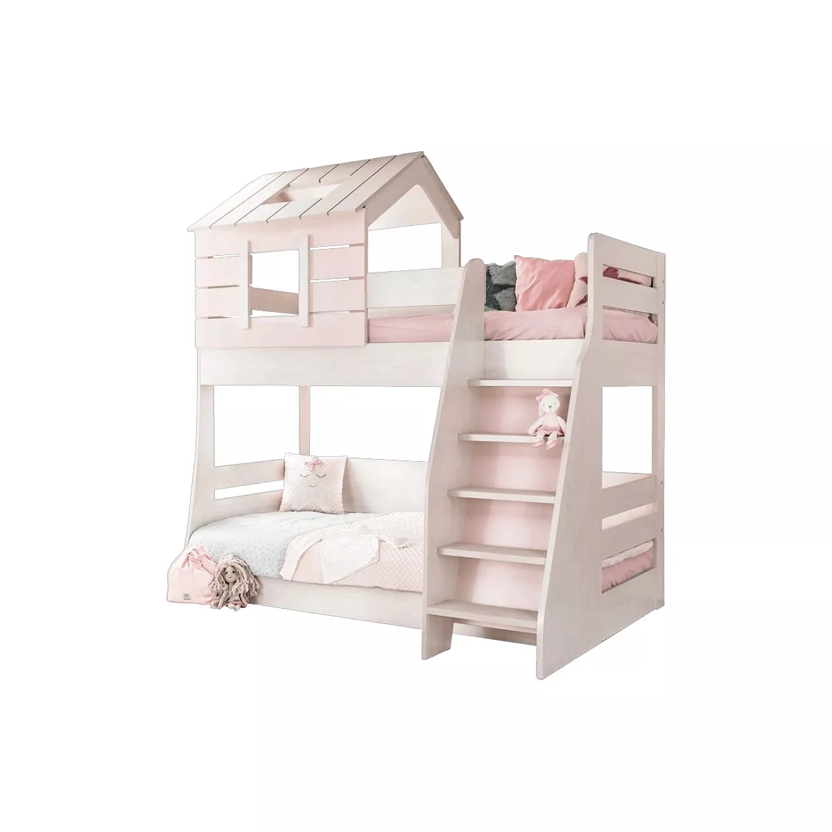 ДВУЕТАЖНО ДЕТСКО ЛЕГЛО PINK HOUSE - ДЯСНО ДВУЕТАЖНО ДЕТСКО ЛЕГЛО PINK HOUSE - ДЯСНО