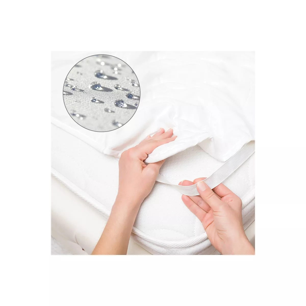 НЕПРОМОКАЕМ ПРОТЕКТОР ЗА МАТРАК 90 Х 200