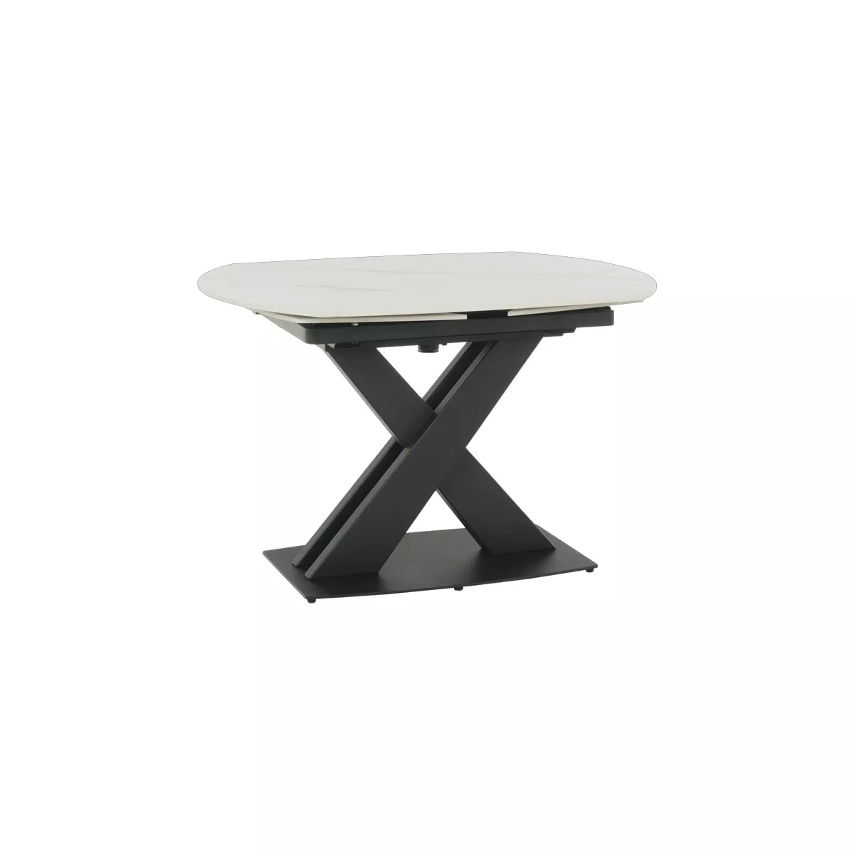 РАЗТЕГАТЕЛНА ТРАПЕЗНА МАСА KARLINO - БЯЛА