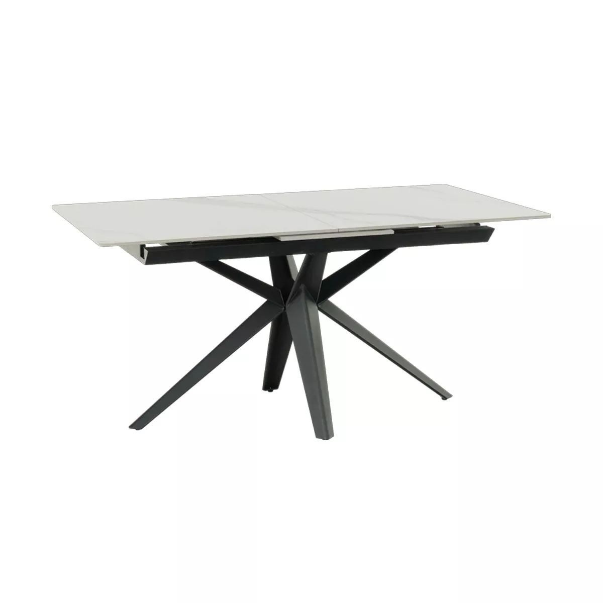 РАЗТЕГАТЕЛНА ТРАПЕЗНА МАСА ZORY - БЯЛА